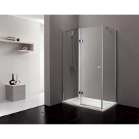 Душевой уголок Cezares Verona 120x80 см текстурное стекло VERONA-W-AH-1-120/80-P-Cr-L