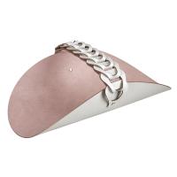 Корзина Colombo Design Adj открытая для СПА Riviera 48x28 см, устричный|пепельная роза