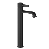 Смеситель Gessi Inciso- 58004#299 для раковины, однорычажный, без донного клапана, цвет black XL