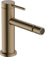 Смеситель Hansgrohe Tecturis S 73201140 для биде, с донным клапаном, бронза