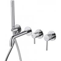 Смеситель для ванны Abber Wasser Kreis AF8130, цвет хром