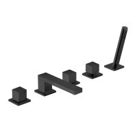 Смеситель на борт ванны Fantini Mint 34 13 F165 черный матовый