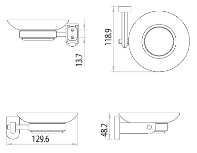 Мыльница Lemark Omega Omega LM3143C