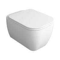 SIMAS Simas Henges Унитаз 38х55см., подвесной, безободковый, цвет: белый матовый