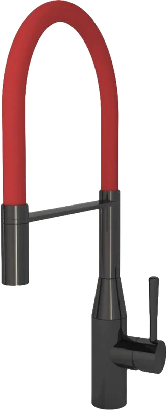 Смеситель для кухни Seaman Visconti SSL-7671-GL gun light, red