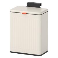 Мусорное ведро Weltwasser WW VINE MK 8L молочное белое