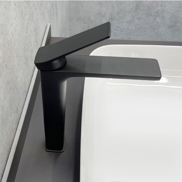 смеситель для раковины comforty fc071b-cmt черный матовый