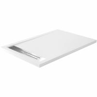 Душевой поддон из искусственного камня WasserKRAFT Mindel 140×80 85T35 белый матовый