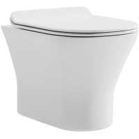 Унитаз подвесной Orange C01-100W безободковый, с микролифтом