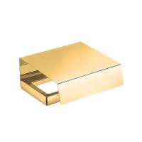 Держатель туалетной бумаги Colombo Design Lulu B6291.HPS подвесной, с крышкой, gold