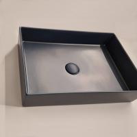 Раковина ArtCeram Scalino SCL002 36 00 накладная 38х55 см, без отв под смеситель, notte