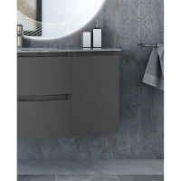 Подвесной шкаф Cezares Vague 34 R 54906 Grigio talpa opaco