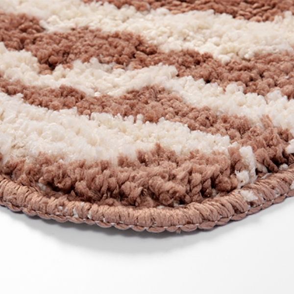 Коврик для ванной комнаты WasserKRAFT Donau 75х45 BM-9401 цвет коричневый