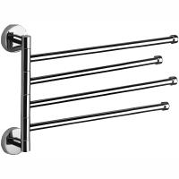 Полотенцедержатель Haiba HB114 поворотный, цвет хром