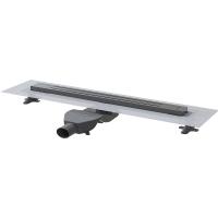 Душевой лоток Boheme Premium Trendy 80 983-80-GM с решеткой Оружейная сталь