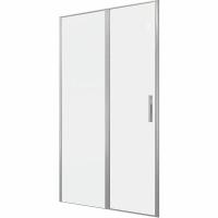 Душевая дверь Allen Brau Priority 120 3.31032.BA профиль серебро браш, стекло прозрачное