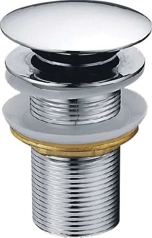 Донный клапан Creavit SF030 для раковины, без перелива, хром