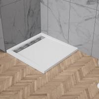 Акриловый поддон для душа BelBagno Due 100x100 TRAY-BB-DUE-A-100-4-W0 Белый