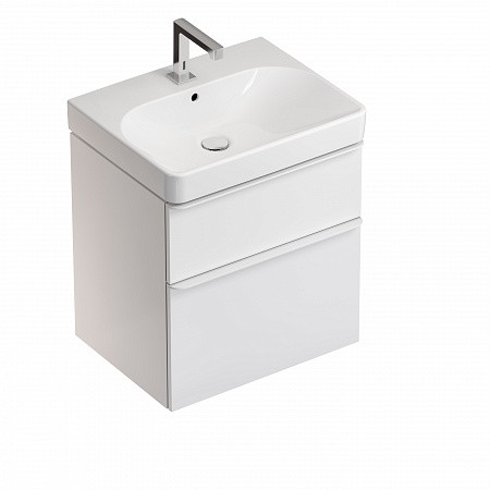 комплект мебели для ванной geberit smyle 529.352.00.6 белый