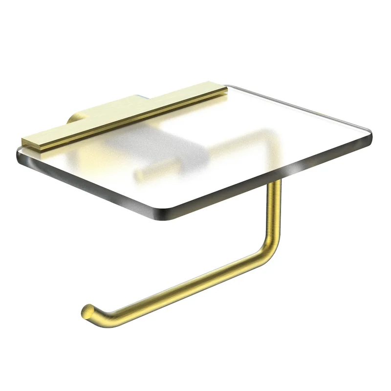 Держатель туалетной бумаги Wonzon & Woghand Graffity WW-9326-BG брашированное золото