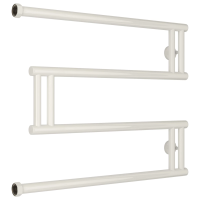 Полотенцесушитель водяной 500x650 белый глянец Сунержа High-Tech+ model "M" 12-4050-5065