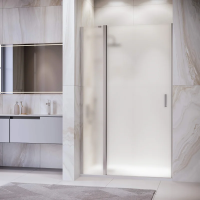 Душевая дверь в нишу RGW Leipzig LE-004-Gg 1200х1950 профиль серый, стекло матовое