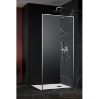 Душевая перегородка Radaway Modo F SL Brushed Nickel II 50 Right 10419054-91-01R профиль никель матовый, стекло прозрачное