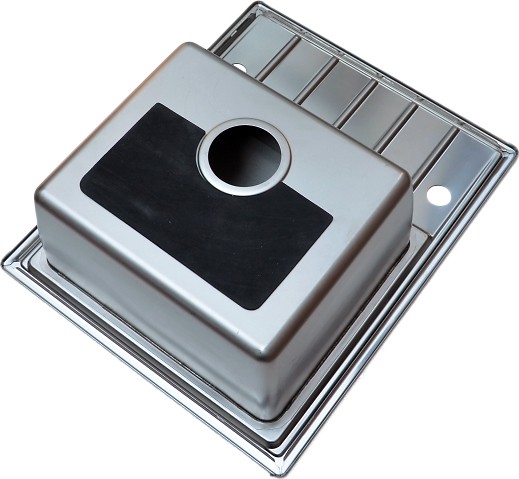 кухонная мойка seaman eco roma smr-6150a с клапан-автоматом