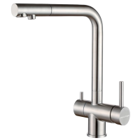 Смеситель для кухни Paulmark Skalen Sk213020-SS цвет нержавеющая сталь