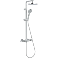 Душевая система Jacob Delafon Marcel E25084-CP с термостатом, цвет хром