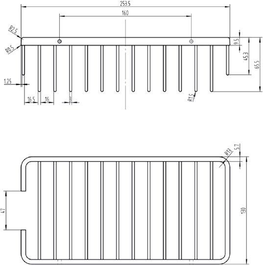 Полка ZorG Antic AZR U-1 SL