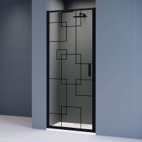 Душевая дверь RGW Stilvoll SV-05B 80 70320508-194 профиль черный, стекло Black Smart Line