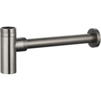 Сифон для раковины AQUAme AQM7010GM 1 1/4"-32, оружейная сталь