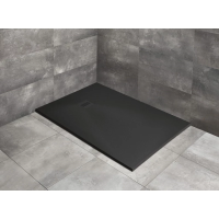 Душевой поддон из литьевого мрамора 210×100 см Radaway Kyntos F Black HKF210100-54