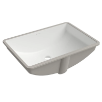Раковина Aqueduto SOTTO SOT0210 врезная, снизу, прямоугольная, 53x37.5xh22 см, белый