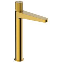 Смеситель для раковины WasserKRAFT Schunter 8203H, цвет золото матовое