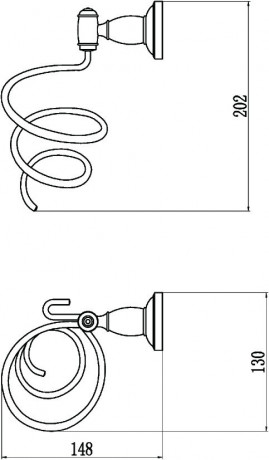 Держатель фена Savol 66C S-006633C Держатель фена Savol 66C S-006633C