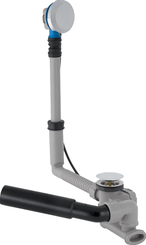 Слив-перелив Geberit 150.520.21.1 52 мм, полуавтомат, хром, с сифоном