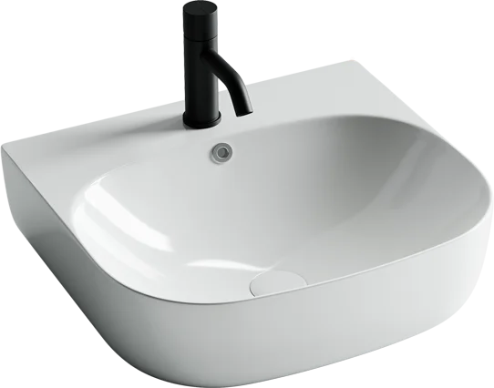 Раковина Ceramicanova Element CN5011 подвесная, 49x44.5 см, белая