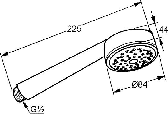 душевой гарнитур kludi zenta 1s 6065091-00