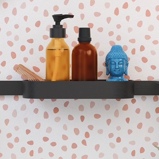 Корзина для хранения Hansgrohe WallStoris 27913670, матовый черный