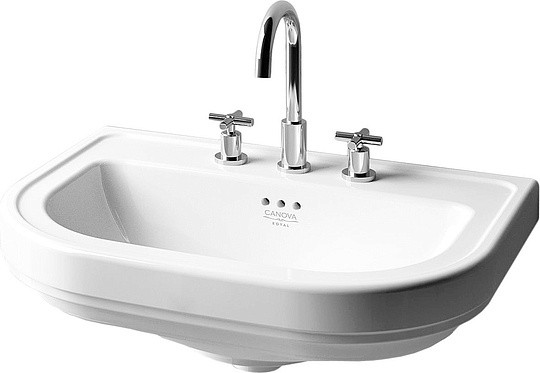 раковина подвесная catalano canova royal 170cv00 70x52 см, белая