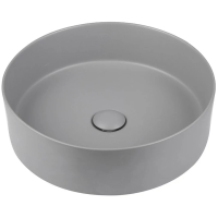 Раковина накладная Vincea VBS-216MG 39.4х39.4 см, цвет серый матовый