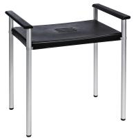 Табурет в ванную Ridder Assistent А0220010 черный Хром