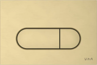 Кнопка смыва для инсталляции VitrA Root Round 740-2225 пластик, цвет матовое золото