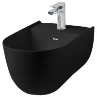 Artceram THE ONE Биде подвесное 52х35см, с креплениями, с 1 отв под смеситель. цвет: черный матовый