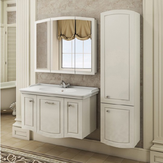 тумба с раковиной comforty палини 100