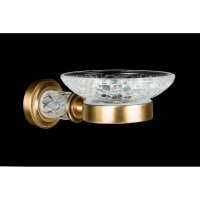 Мыльница Boheme Murano Cristal 10903-CRST-BR бронза