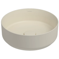 Раковина Isvea Infinity 10NF65036SV-2K накладная, Ø36 см, слоновая кость матовый