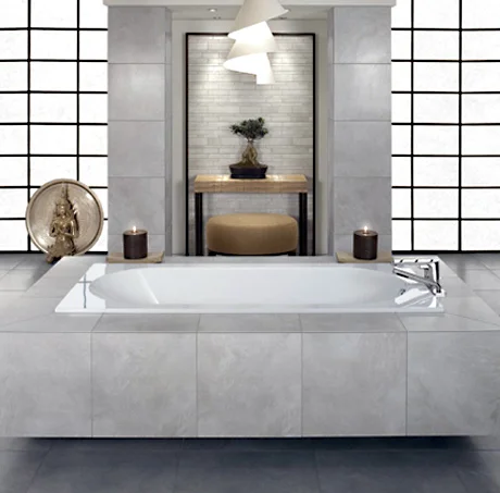 квариловая ванна villeroy & boch oberon ubq170obe2v-01 170x75 см, встраиваемая, цвет альпийский белый, на ножках